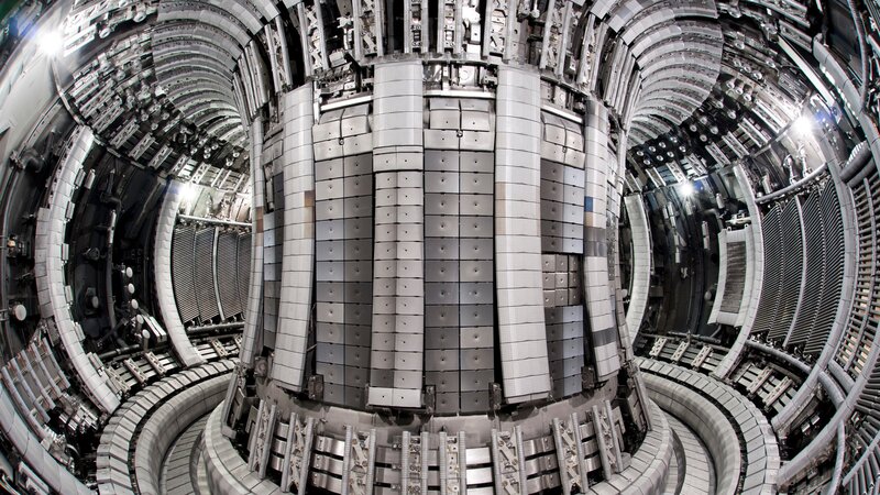 Interior of Fusion Reactor