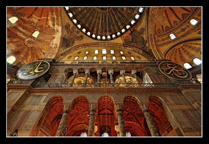 Interior of Hagia Sophia
