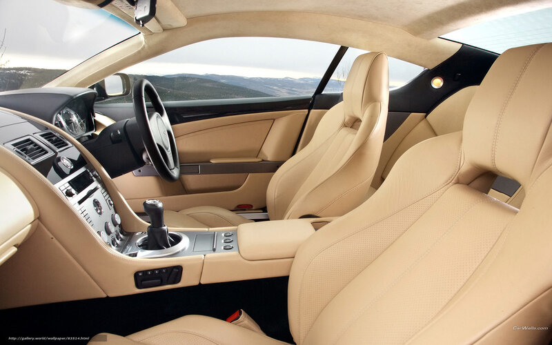 Interior of Luxury Car — Beige, Calm