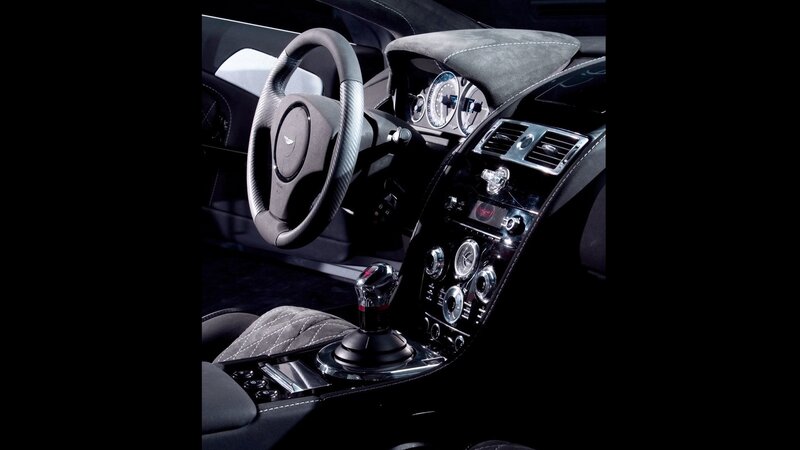 Interior of Luxury Car — Black, Dramatic, Photograph, Steering Wheel, Dashboard, Gear Shift