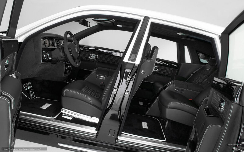Interior of Luxury Car — Black, Luxurious, Photograph