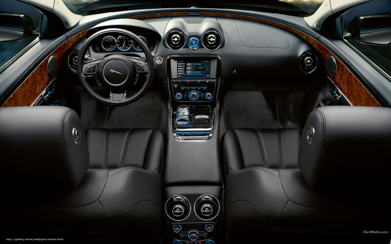 Interior of Luxury Car — Black, Luxurious