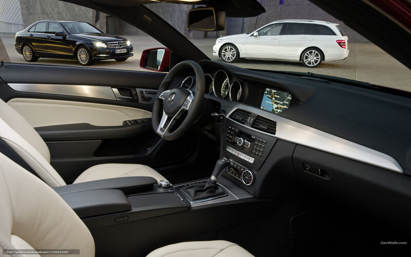 Interior of Luxury Car — Black, Modern, Photograph, Steering Wheel, Dashboard, Gear Shift