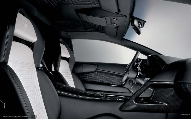 Interior of Luxury Car — Black, Sleek, Photograph, Seats
