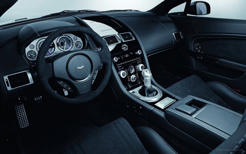 Interior of Luxury Car — Gear Shift