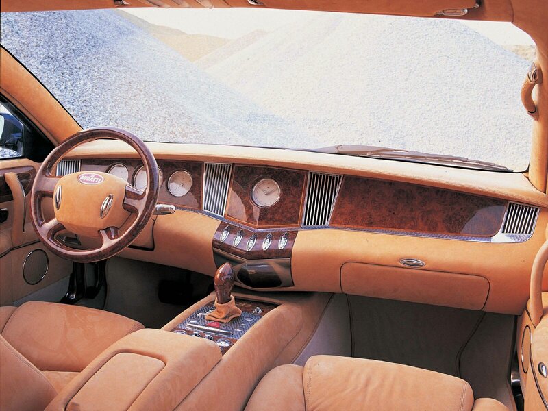 Interior of Luxury Car — Tan, Luxurious, Photograph, Steering Wheel, Dashboard