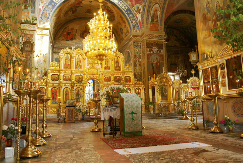 Interior of Orthodox Church