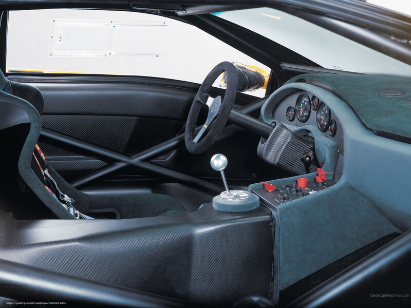 Interior of Race Car — Black