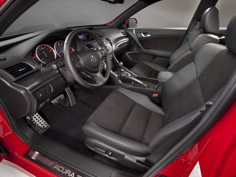 Interior of Red Car — Neutral, Photograph