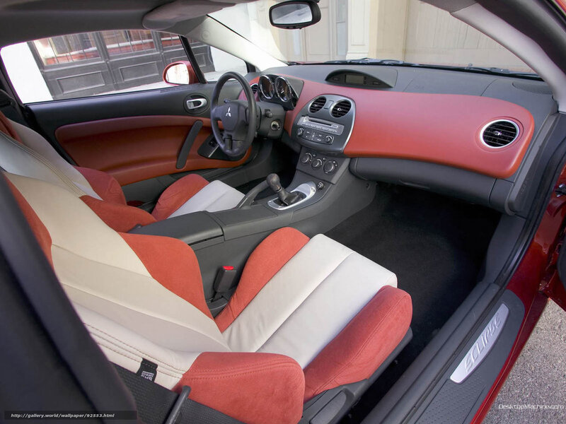 Interior of Red Car — Neutral