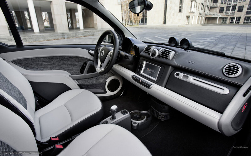 Interior of Smart Car