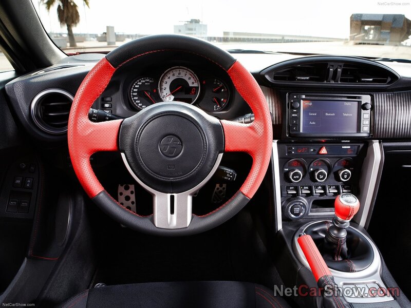 Interior of Sports Car — Black, Sporty