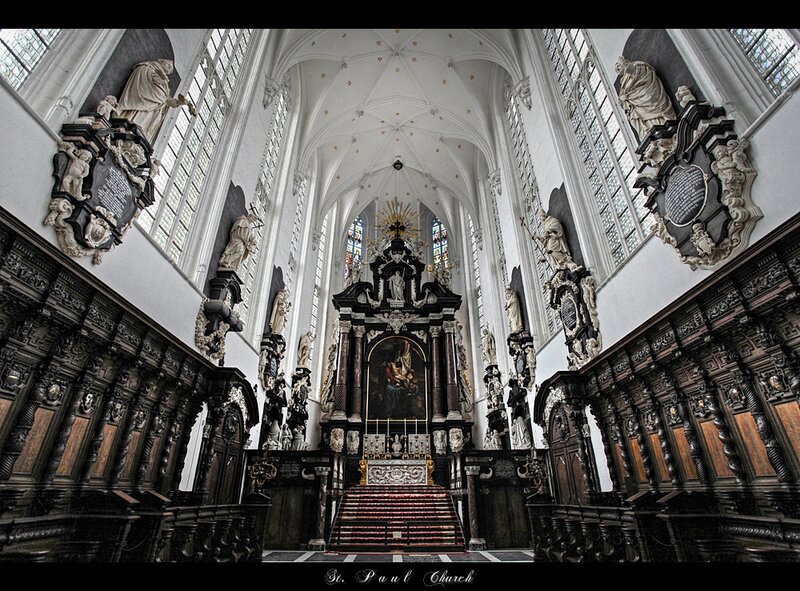 Interior of St. Paul Church