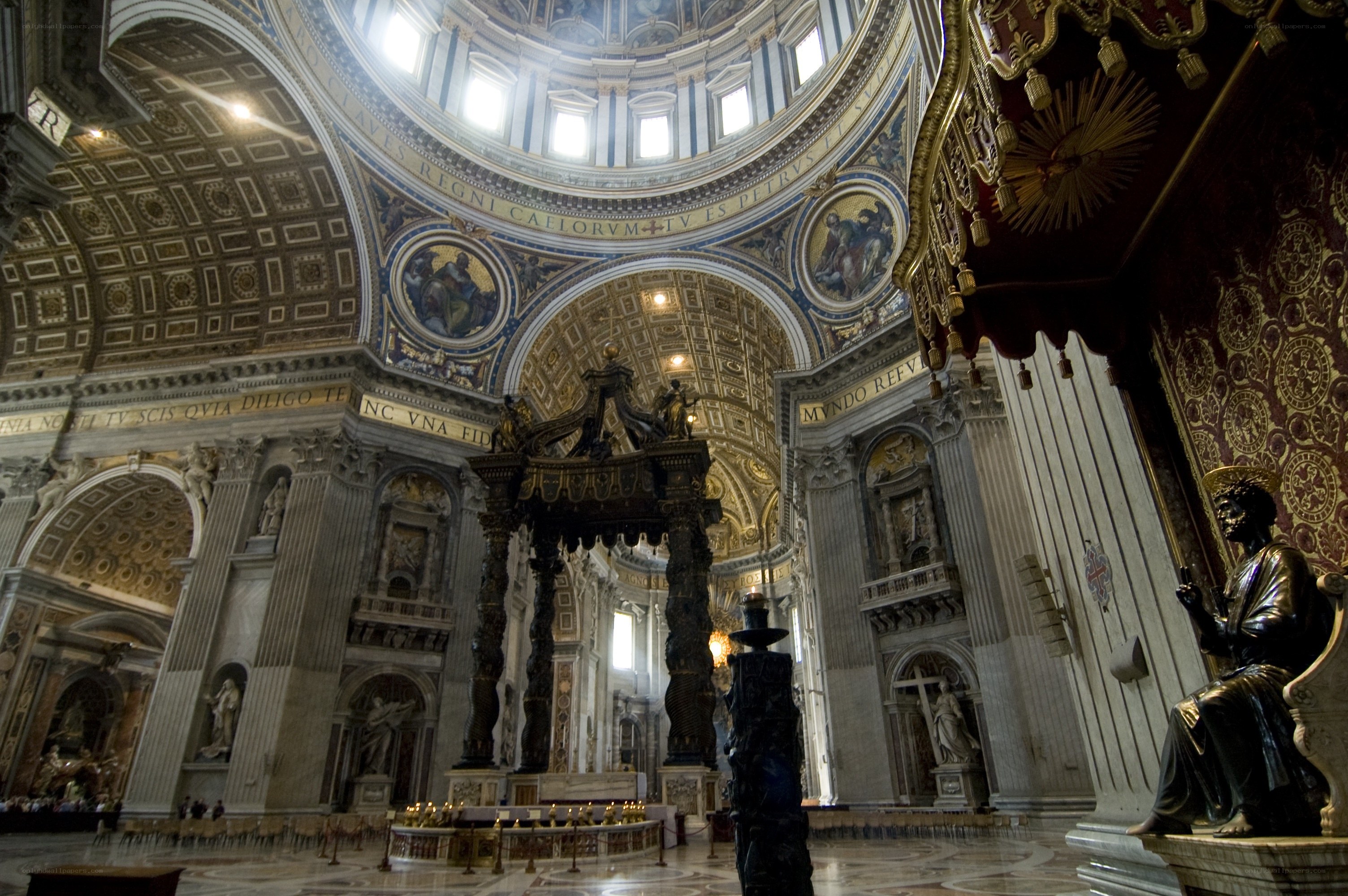 Interior of St. Peter's Basilica