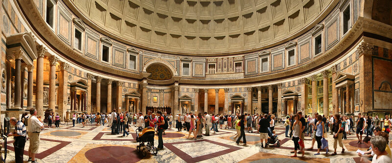 Interior of the Pantheon