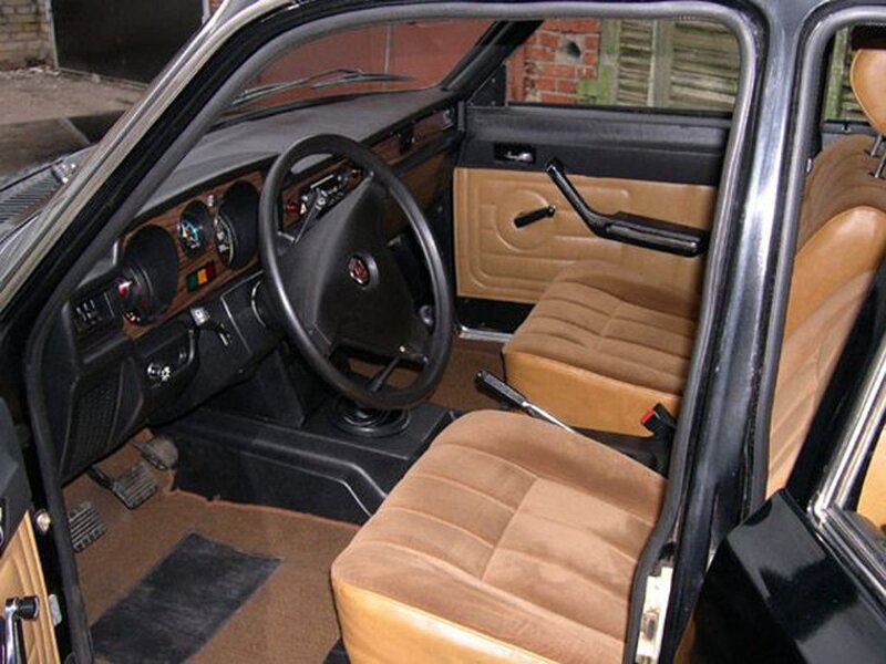 Interior of Vintage Car — Brown, Neutral