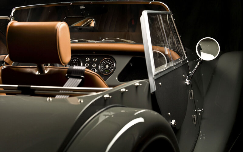 Interior of Vintage Convertible