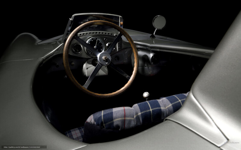 Interior of Vintage Race Car