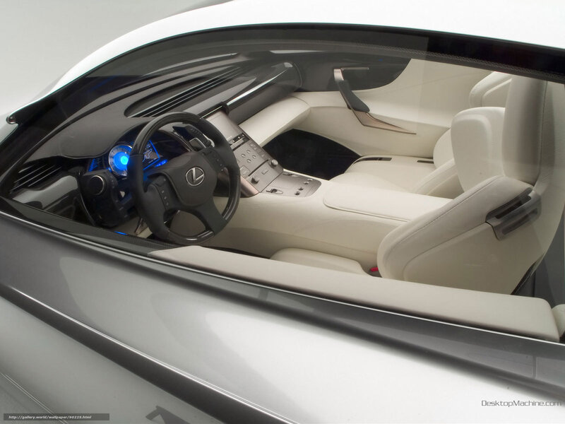 Interior of White Car