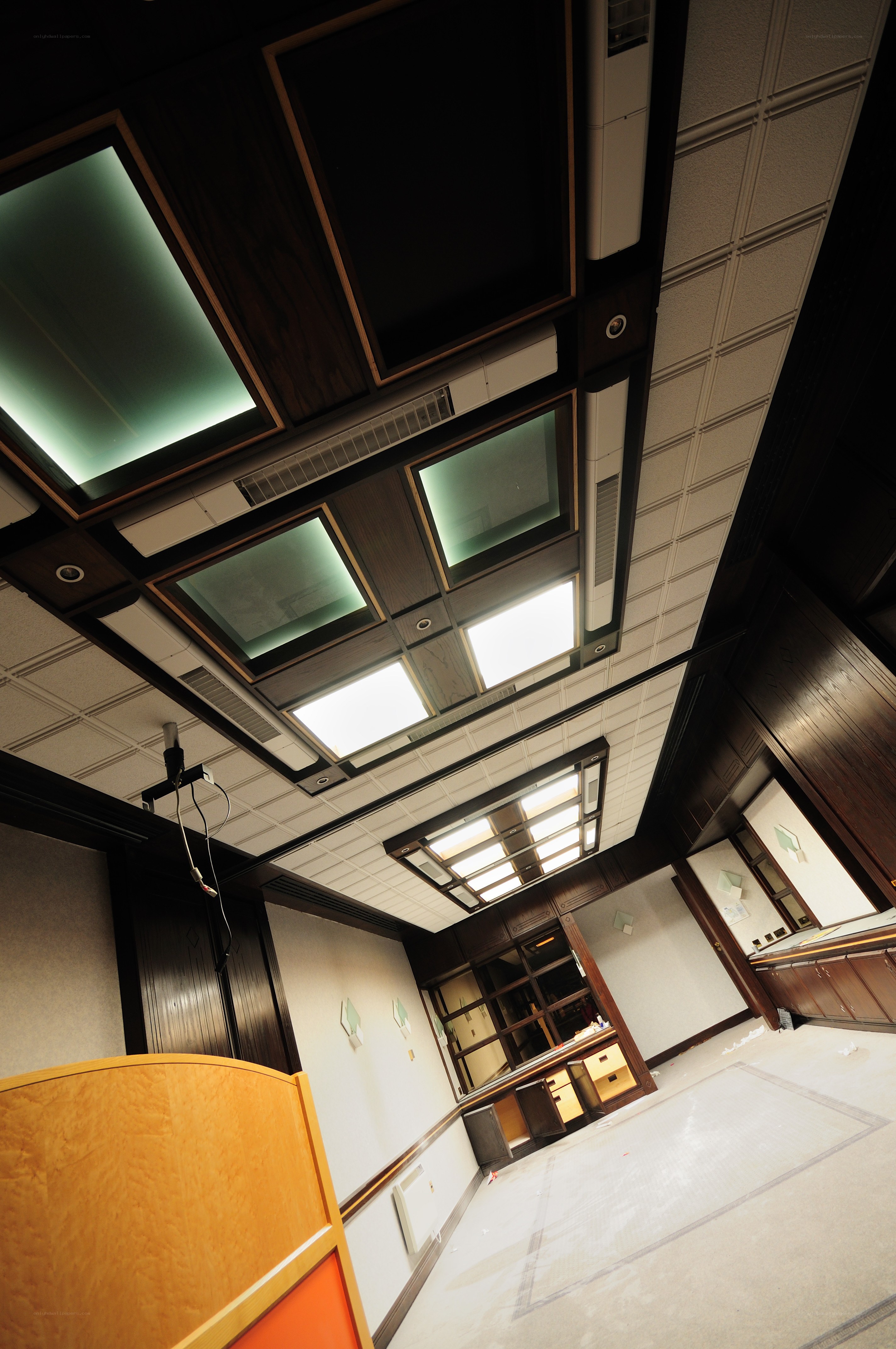 Interior view of a room