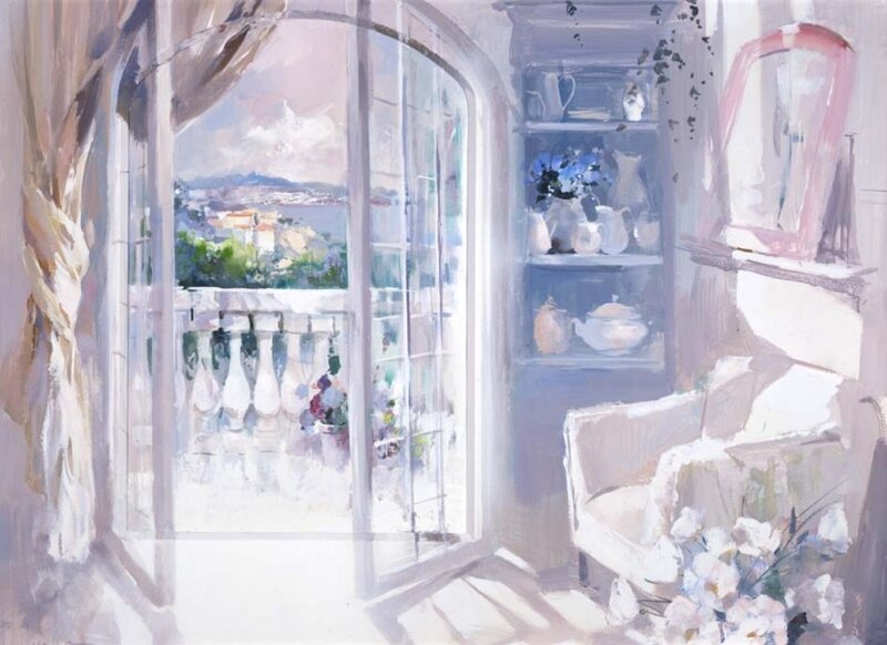 Interior with Balcony View