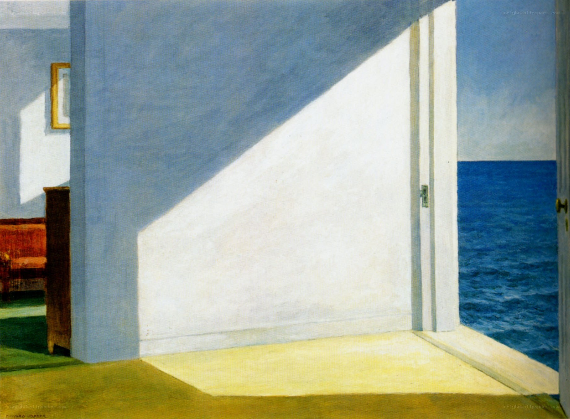 Interior with Door to Ocean