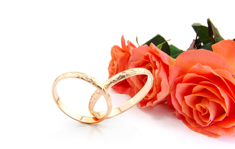 Interlocked Wedding Rings