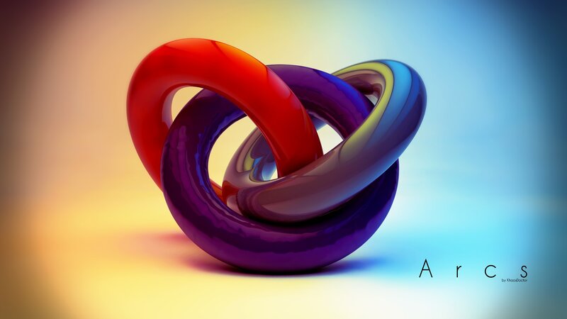 Interlocking Colored Rings