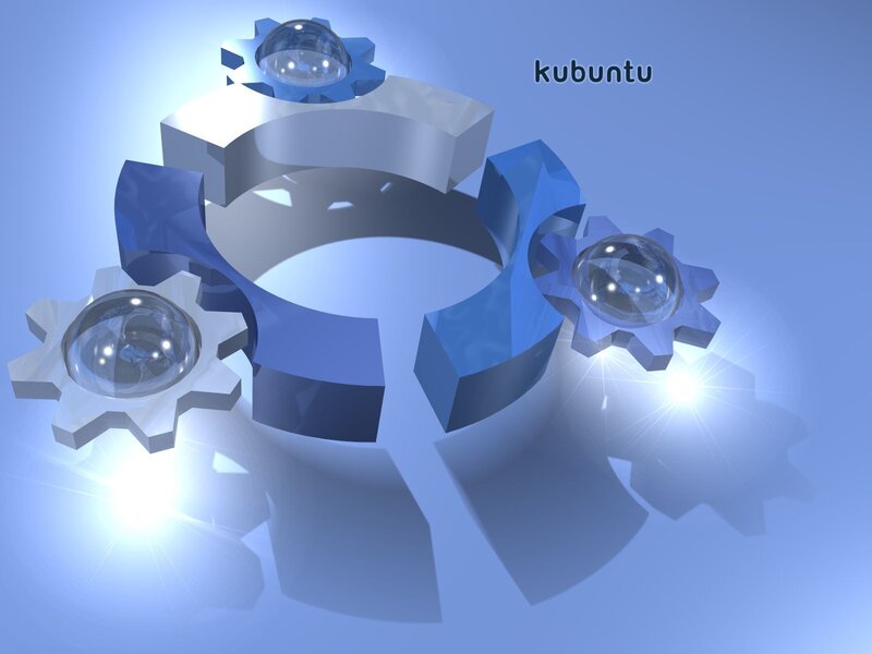 Interlocking Gears with Spheres — Blue