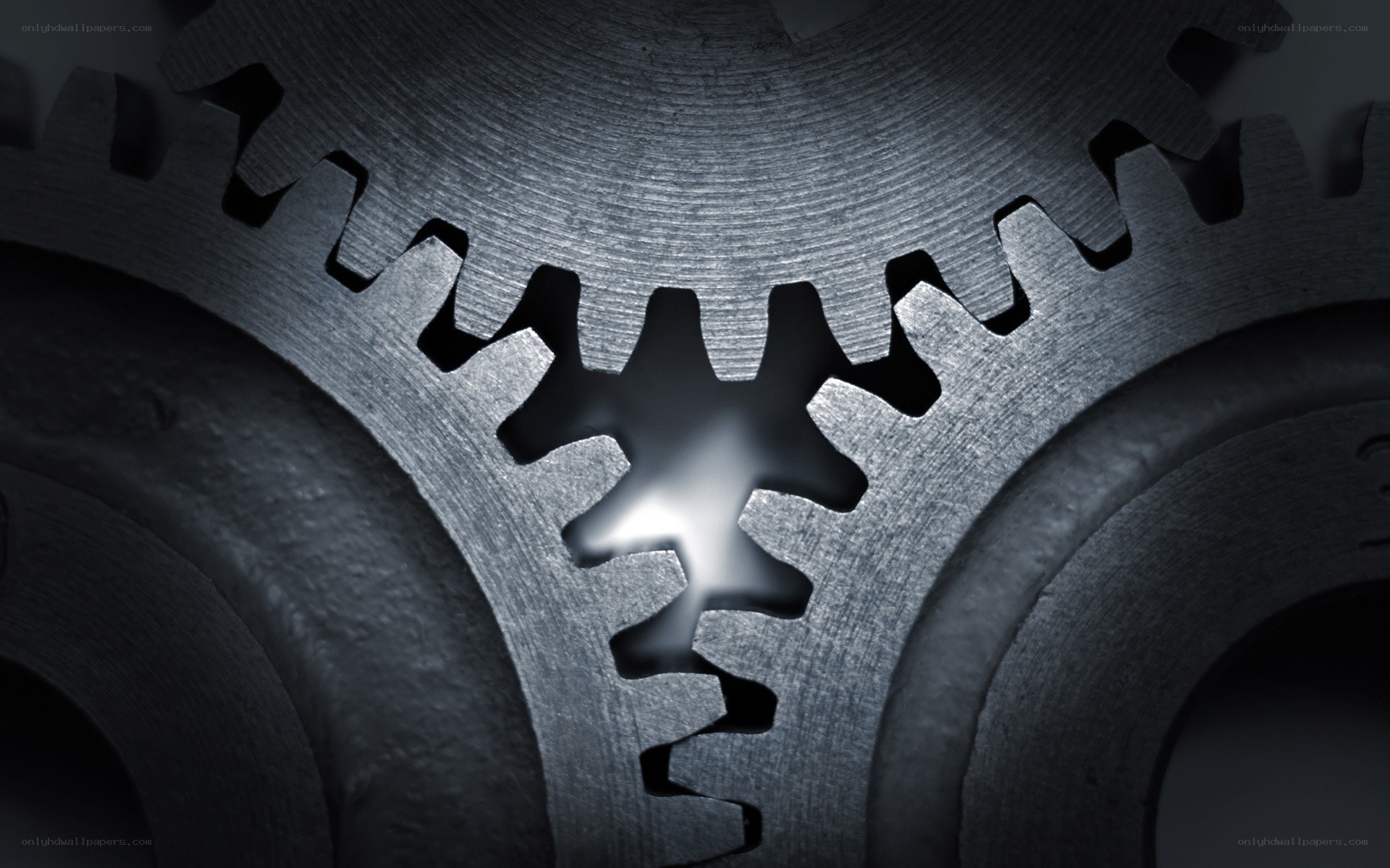 interlocking metal gears