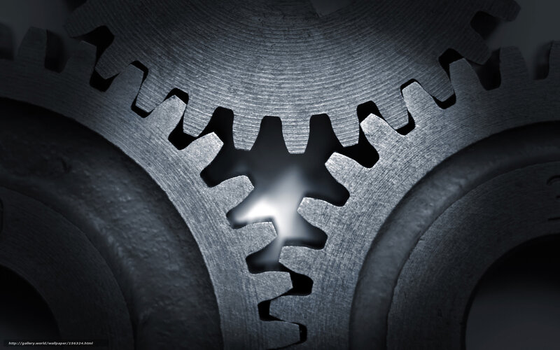 interlocking metal gears