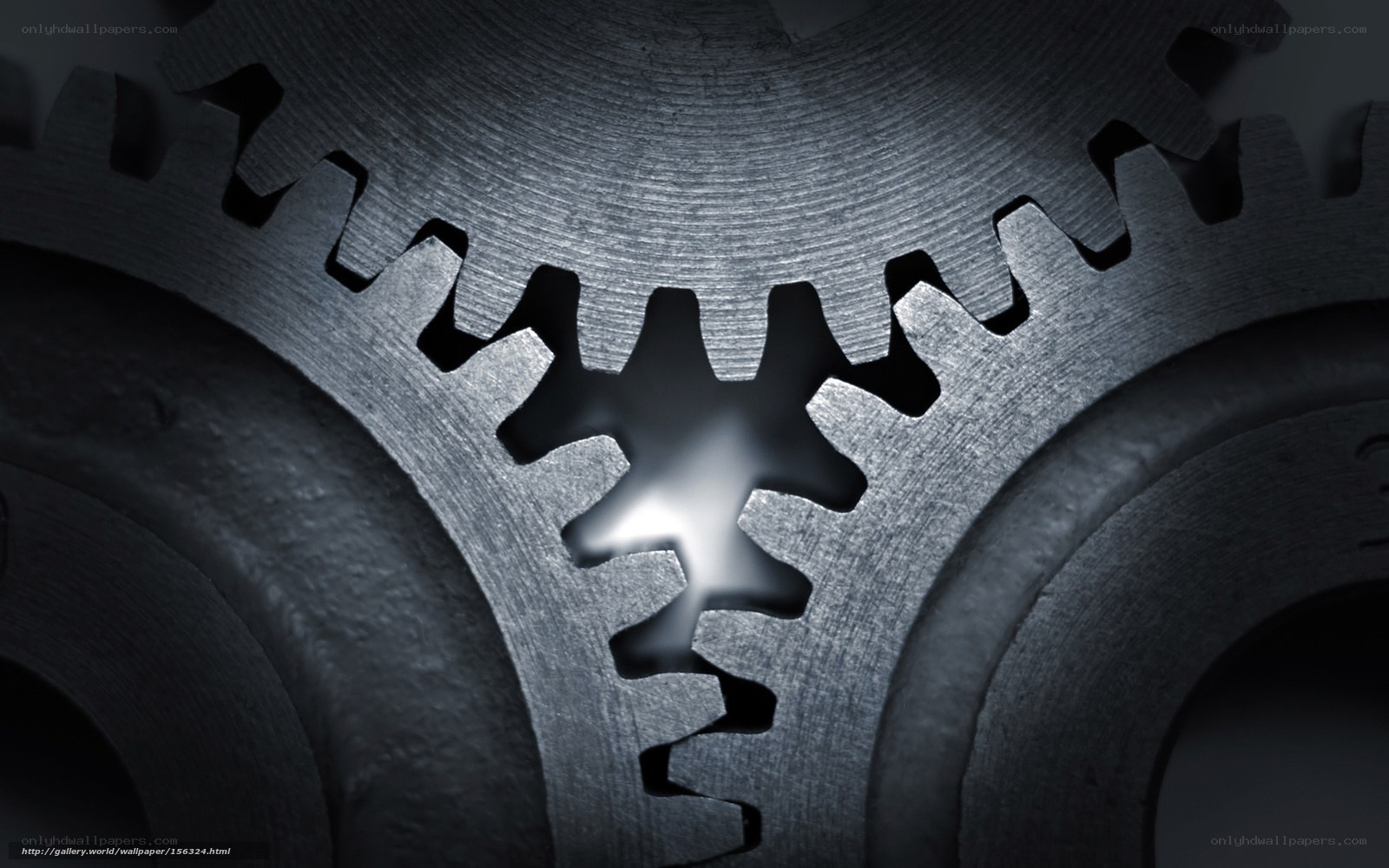 interlocking metal gears