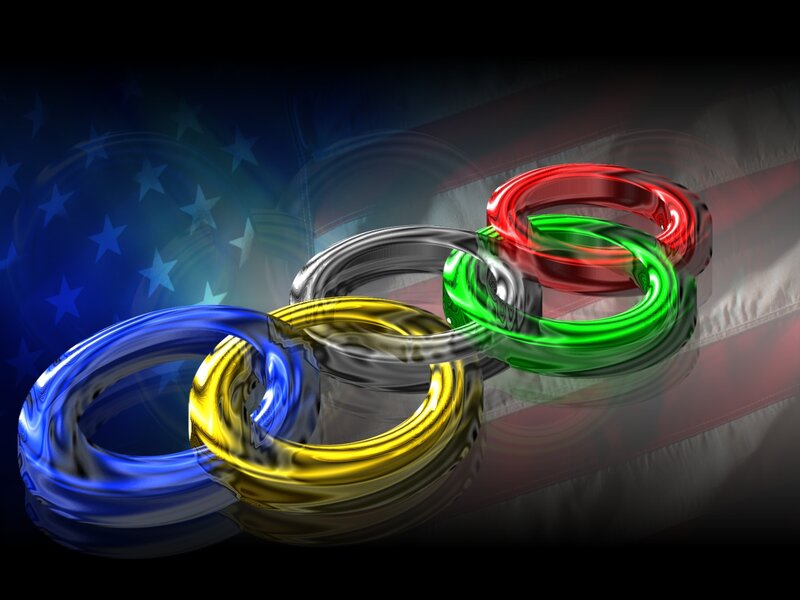 Interlocking Rings — Blue