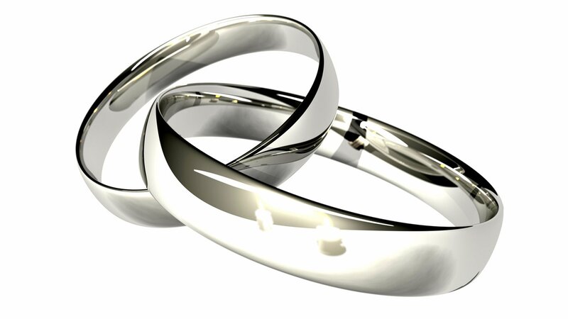 interlocking wedding rings