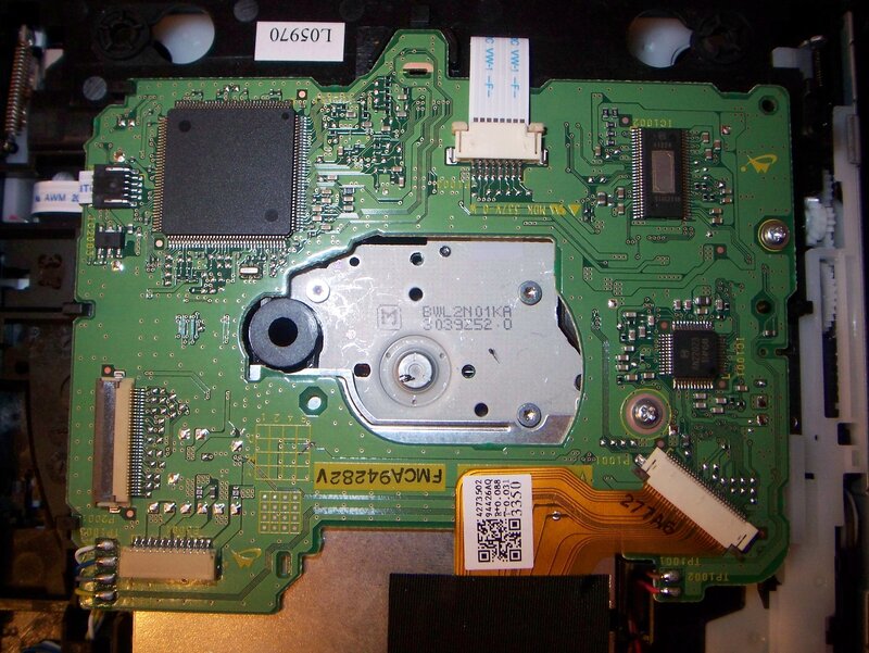 internal circuit board of a device
