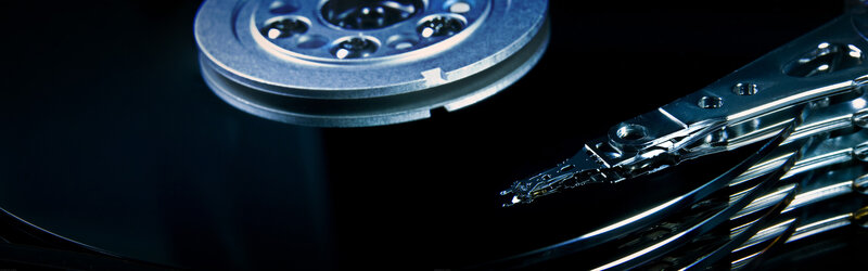 Internal Hard Drive Components — Black, Dramatic, Photograph, Disk Platter