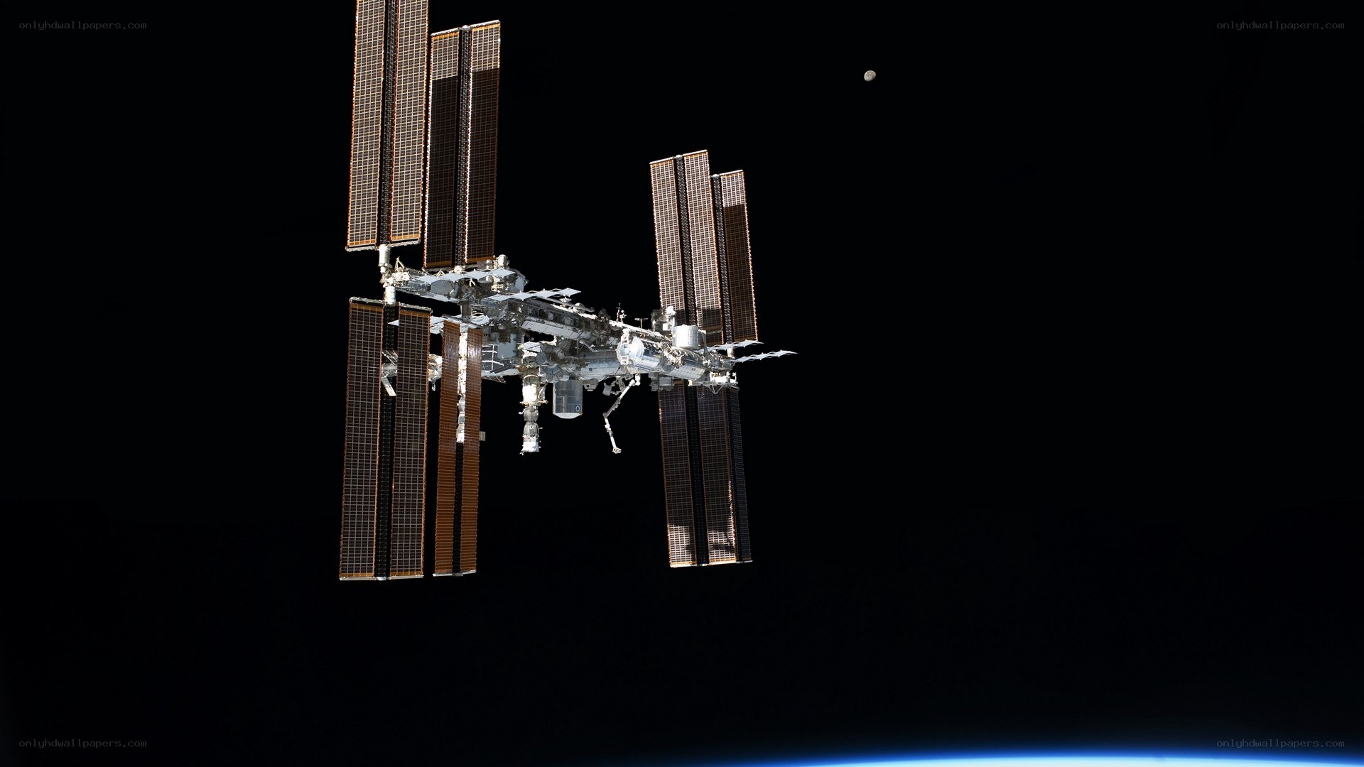 International Space Station in orbit