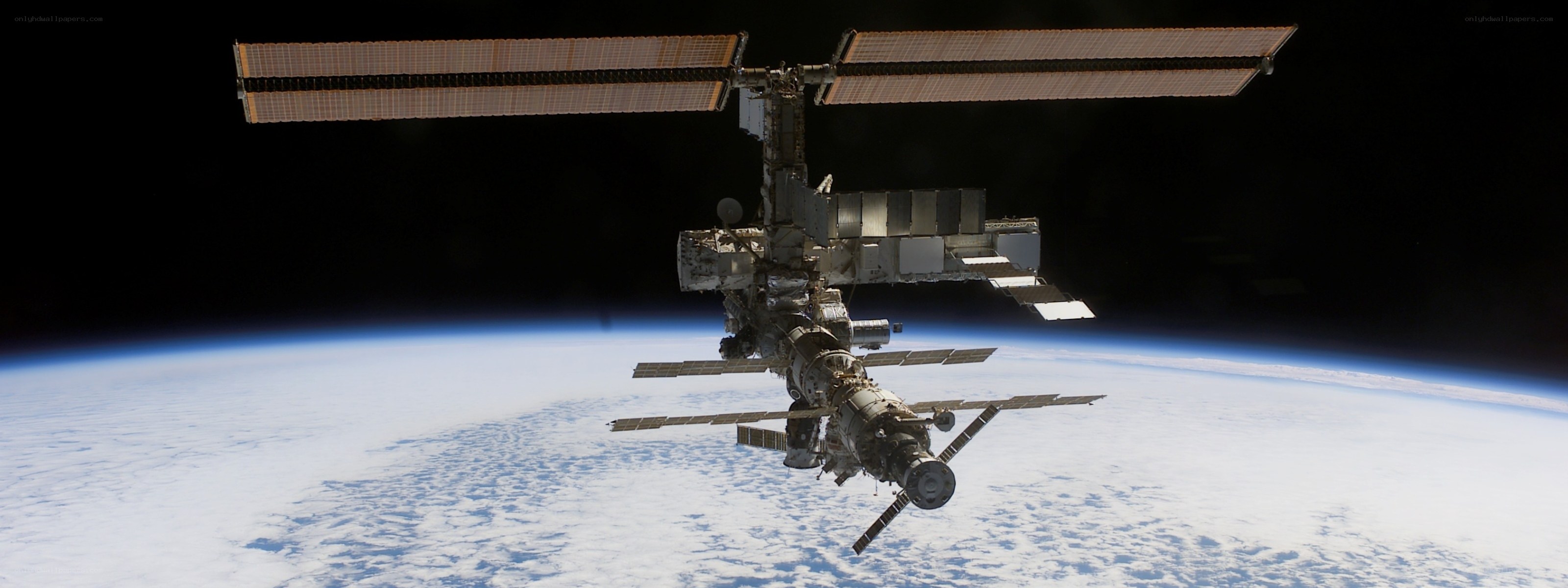 International Space Station orbiting Earth