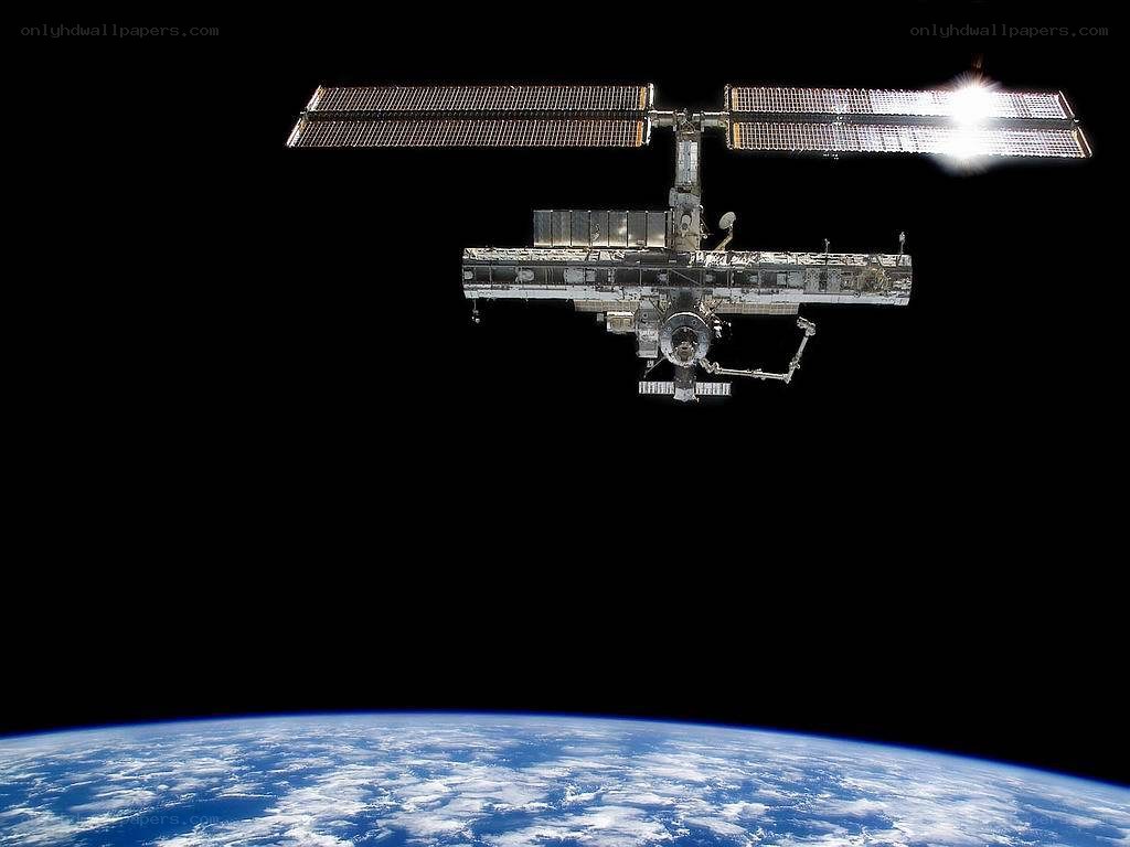 International Space Station orbiting Earth