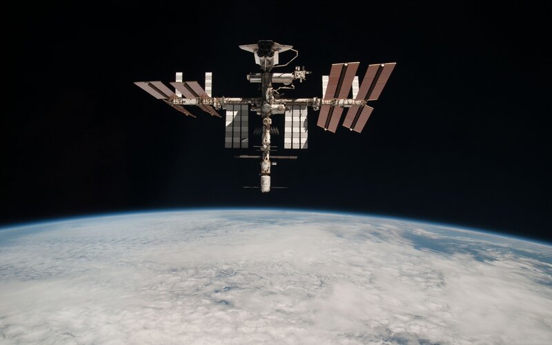 International Space Station — Serene, White