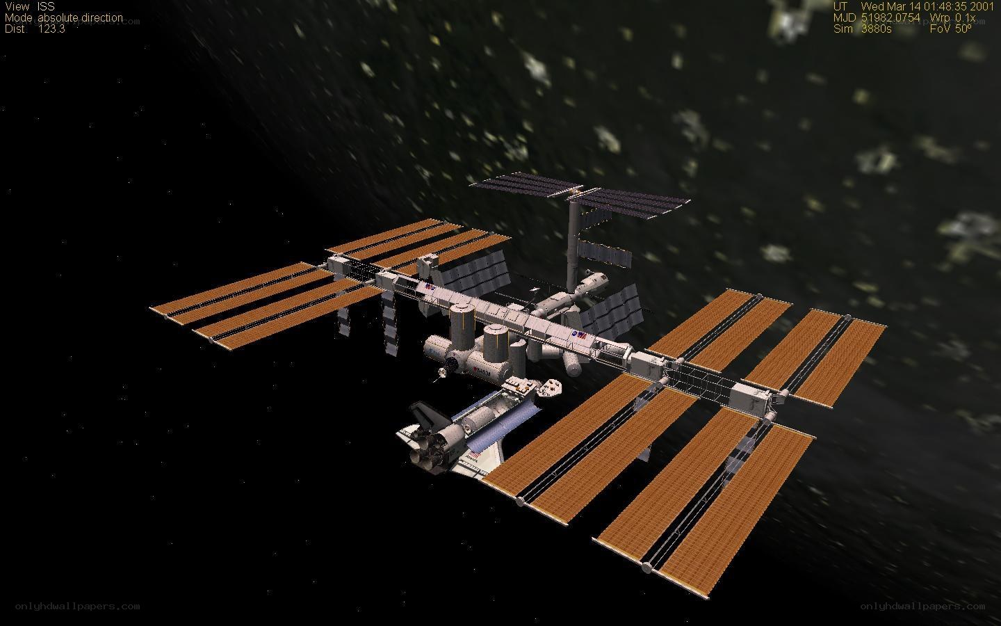International Space Station view