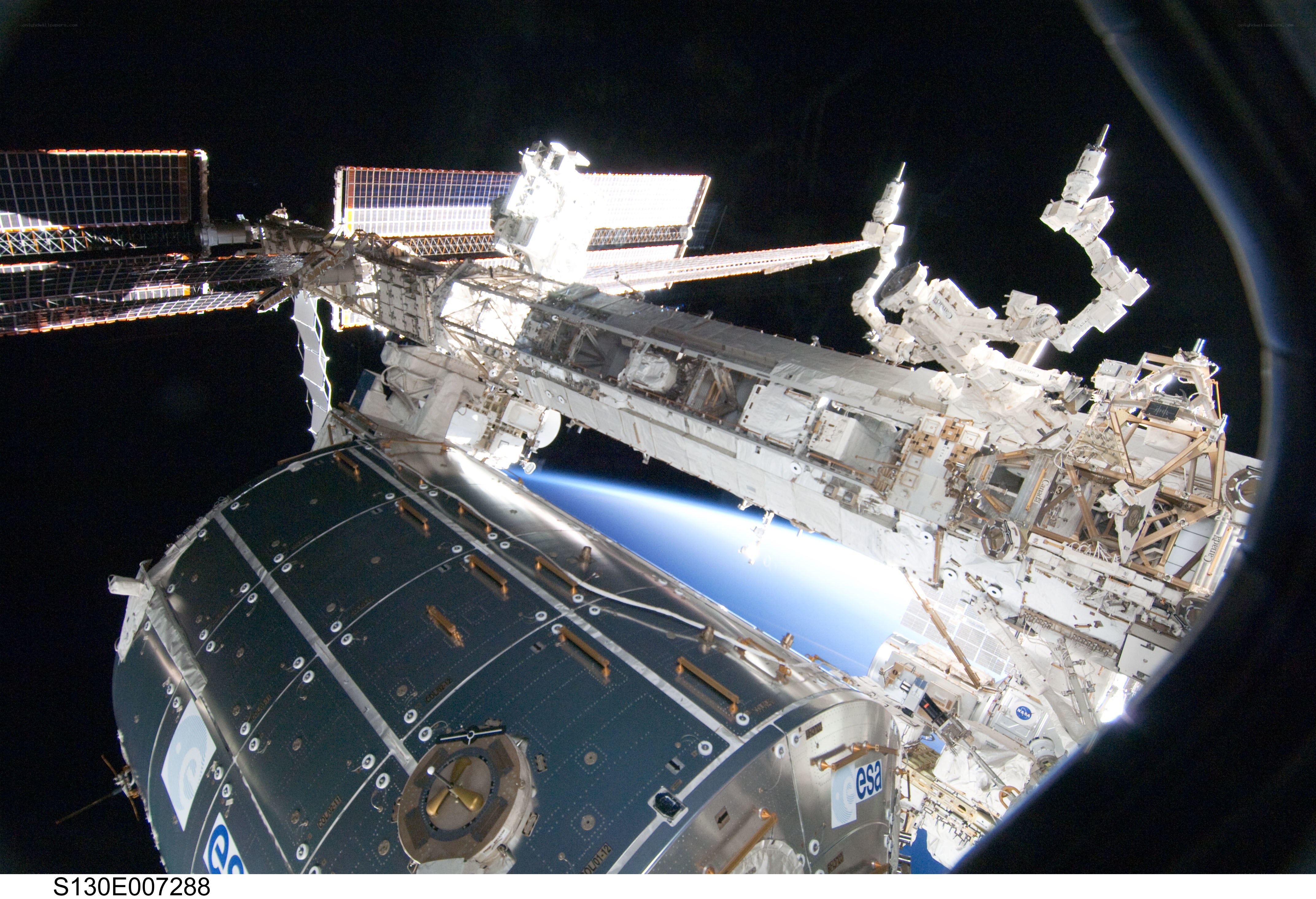 International Space Station view