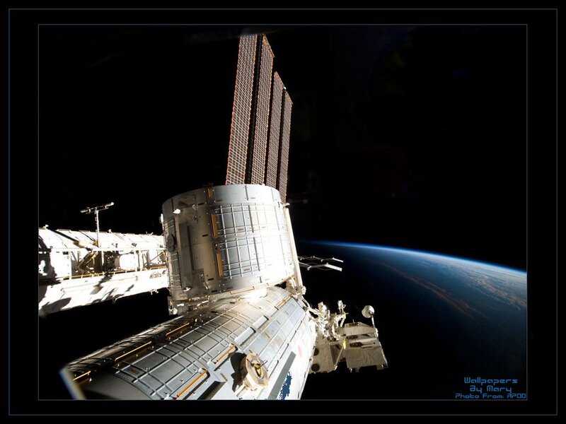 International Space Station — White, Dramatic