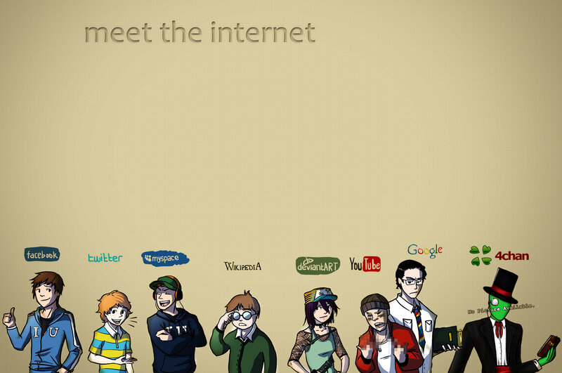 internet characters meet