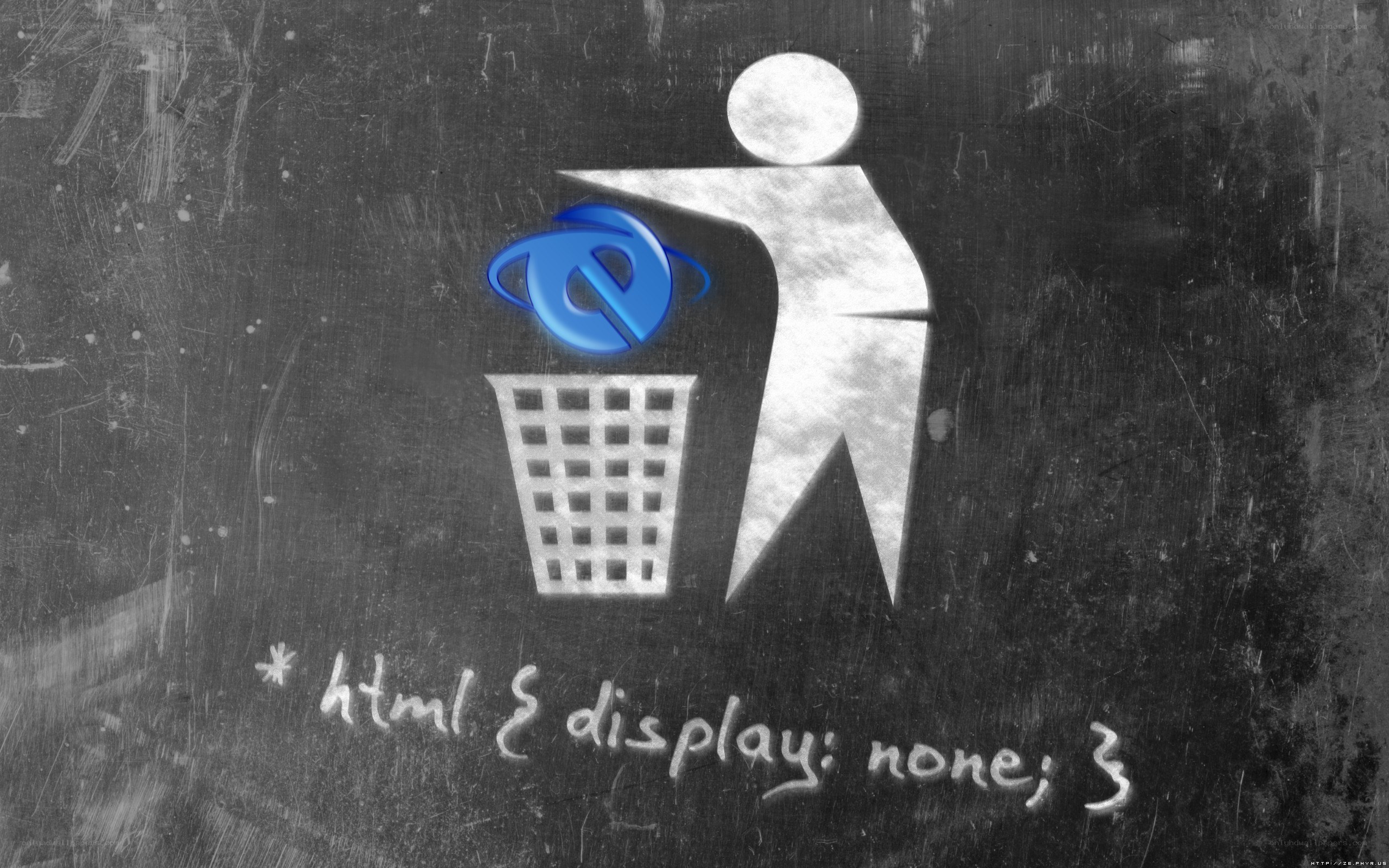 Internet Explorer trash icon