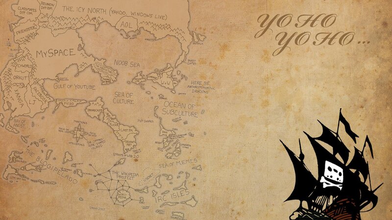 Internet Map Pirate Ship