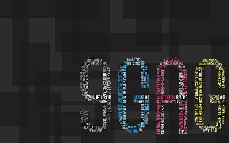 internet meme word cloud