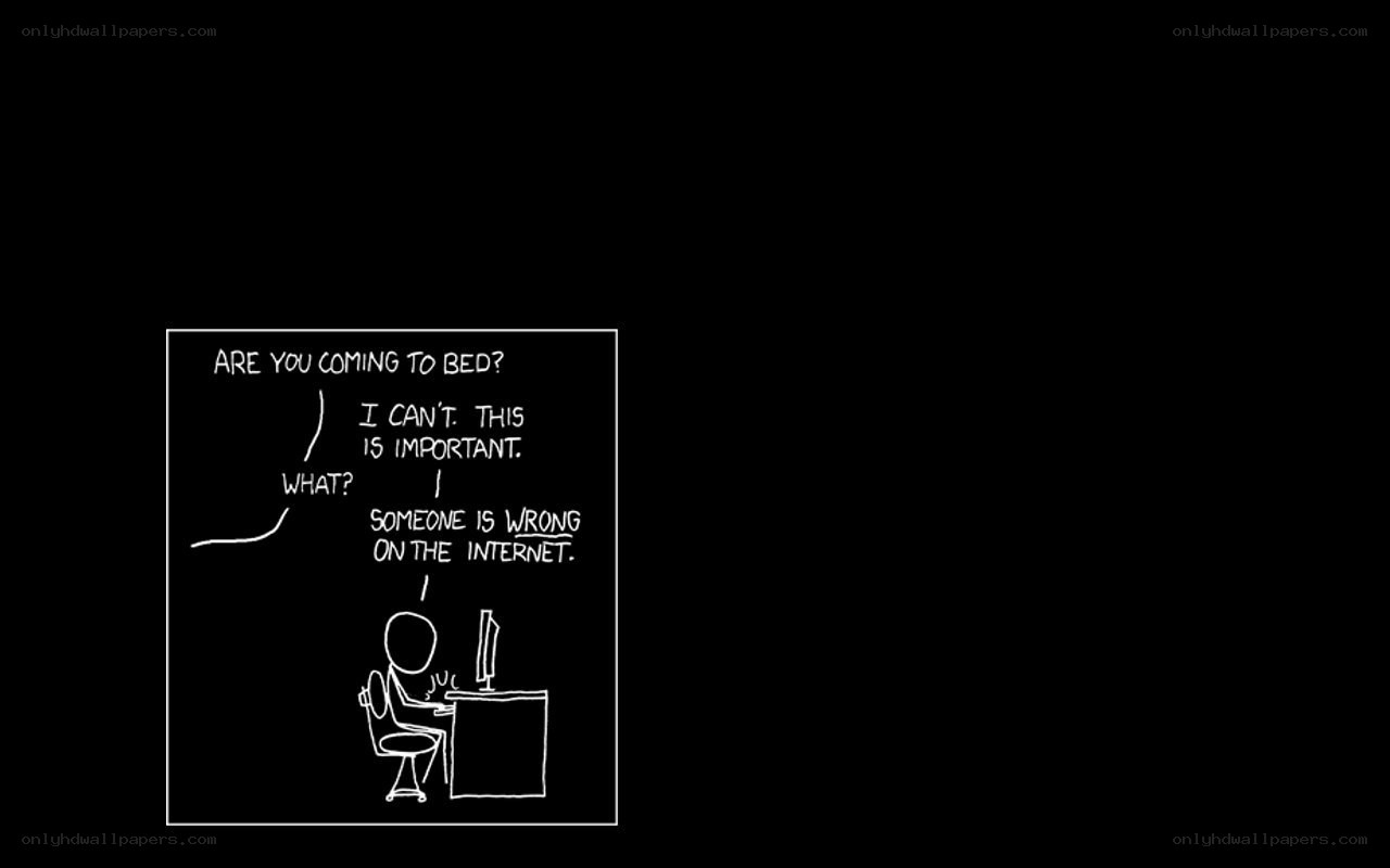 Internet outrage cartoon