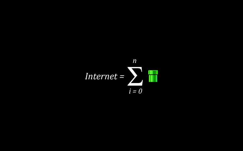 Internet sum formula