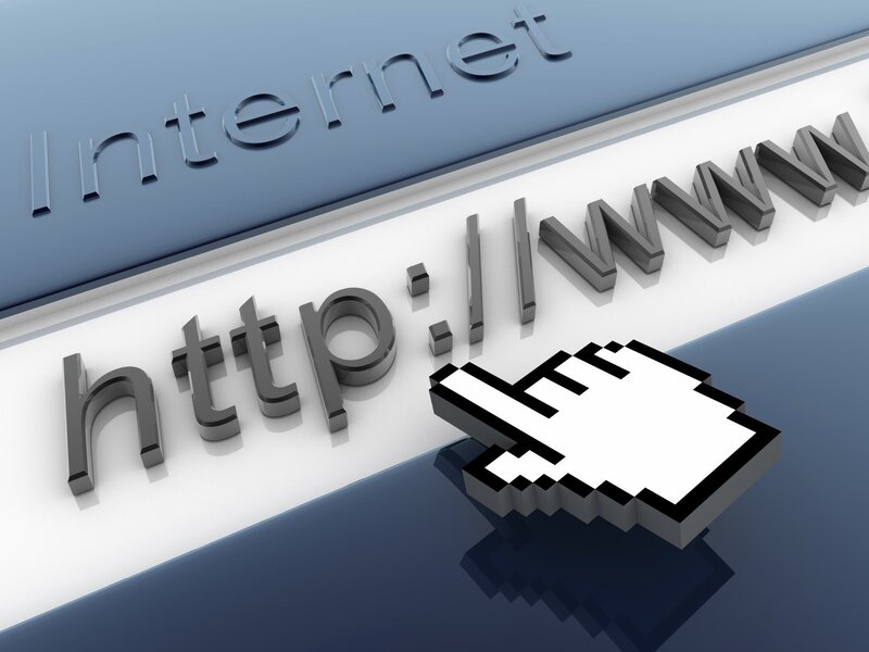 internet web address concept